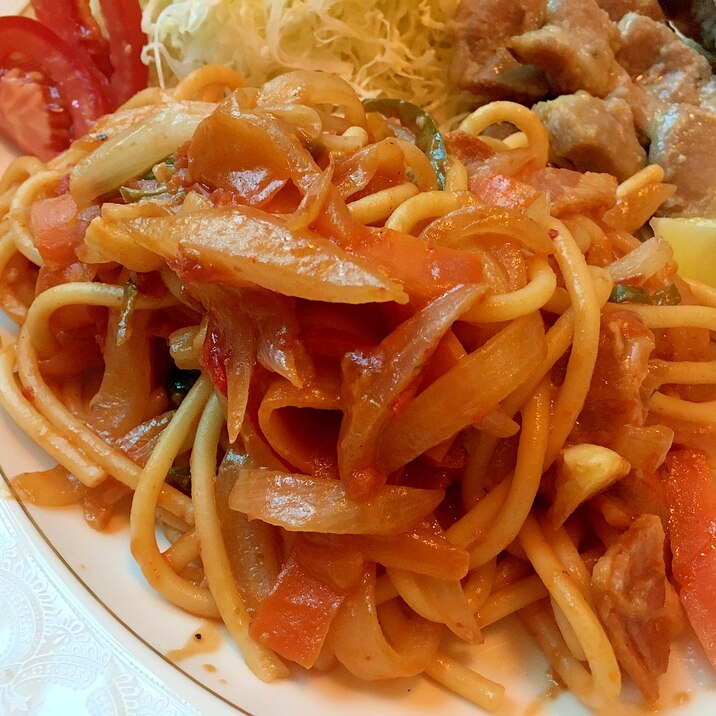ブカティーニで面白食感ナポリタン レシピ 作り方 By アイール 楽天レシピ ブカティーニで面白食感ナポリタン レシピ 作り方 By アイール 楽天レシピ